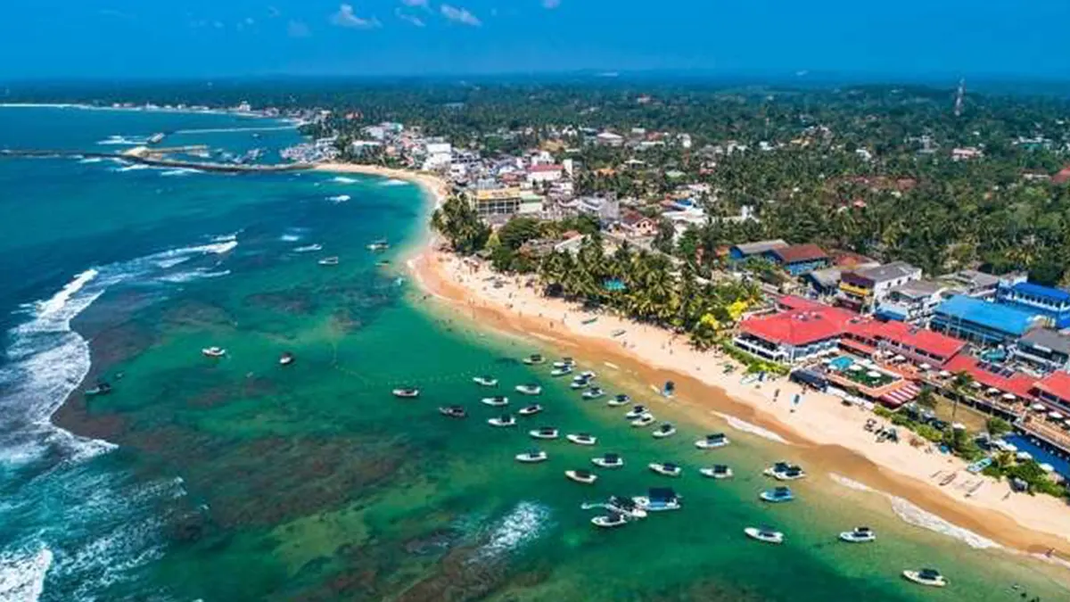 Hikkaduwa Beach, Sri Lanka