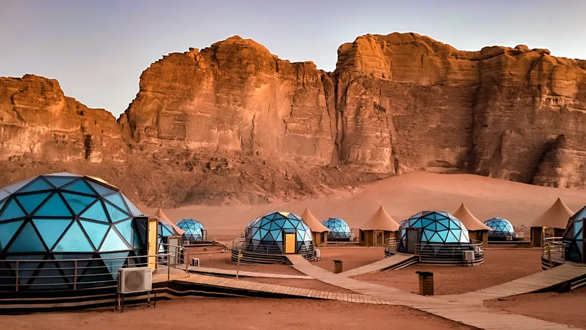 Wadi Rum Luxury Camping Jordan